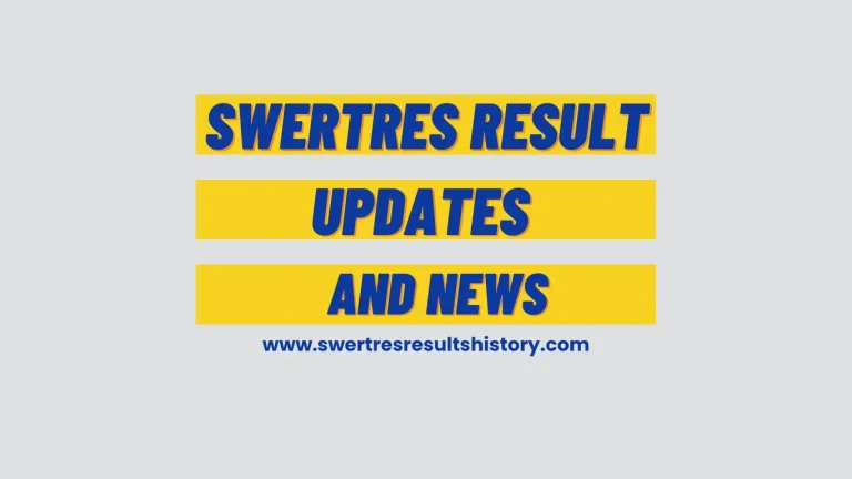 Swertres Result Updates and News