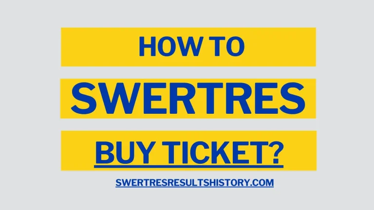 How to Swertres Buy Ticket