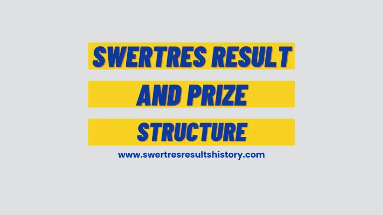 Swertres Result and Prize Structure